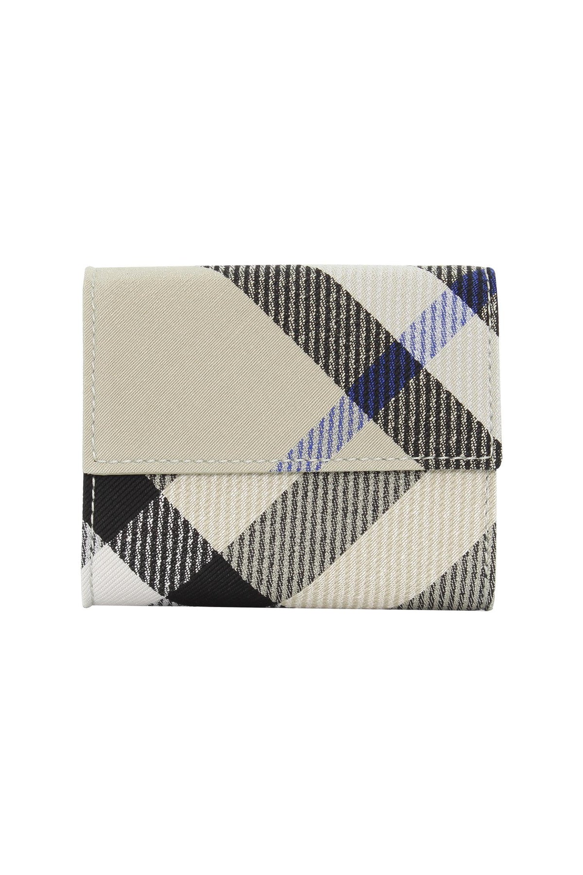 BURBERRY Check Jacquard Women’s Bifold Wallet