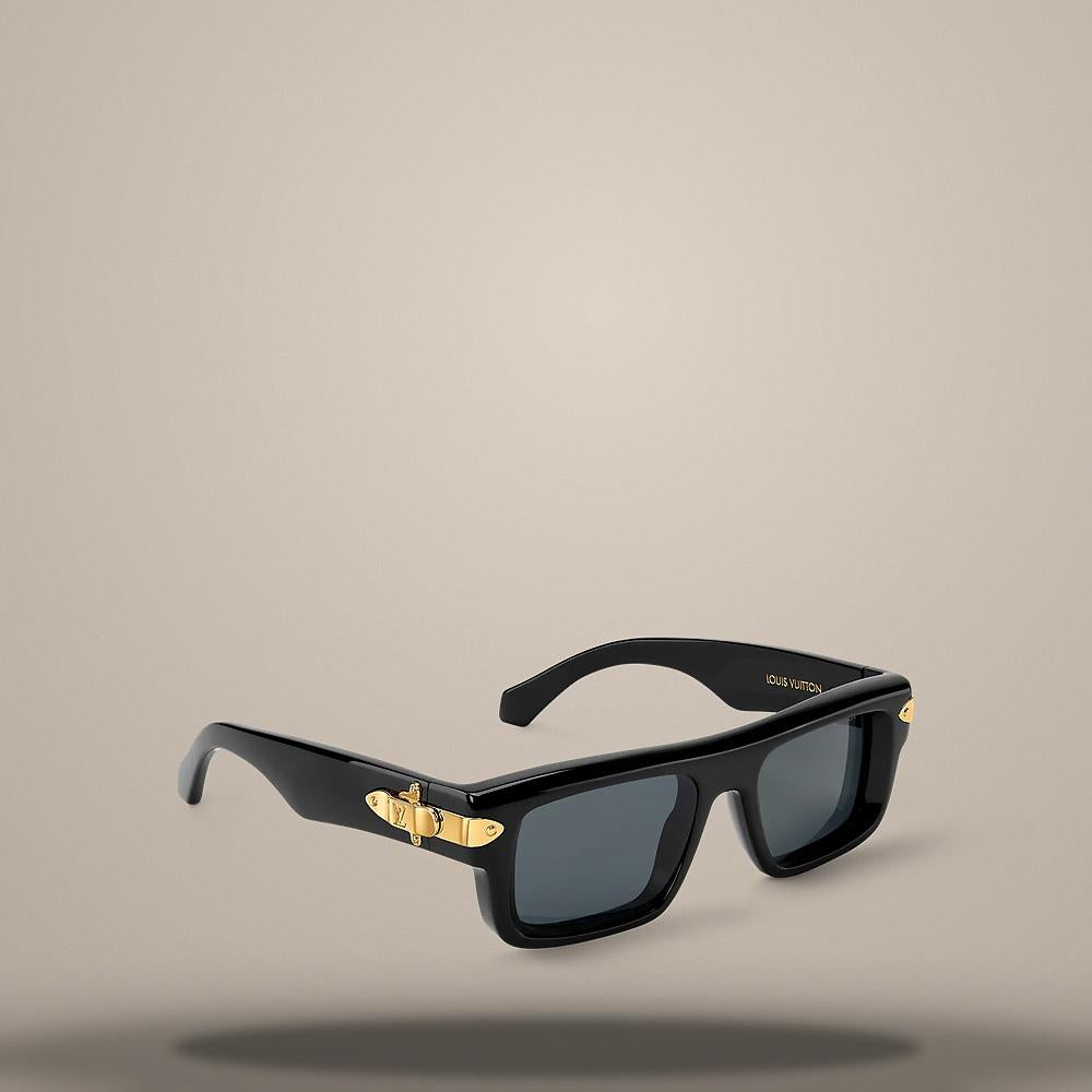 Louis Vuitton LV Lock Men's Square Sunglasses Z3526E