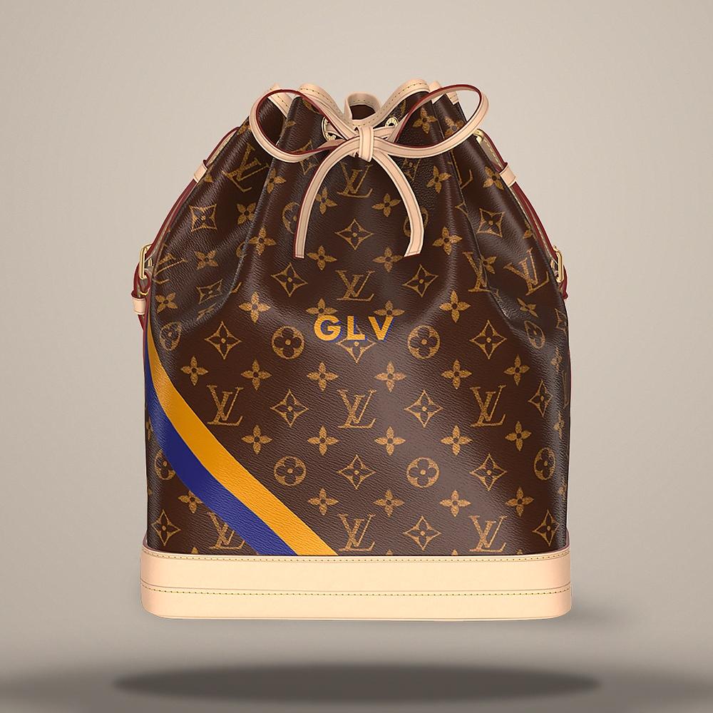 Louis Vuitton Mon Monogram Coated Canvas Crossbody Bag P01895