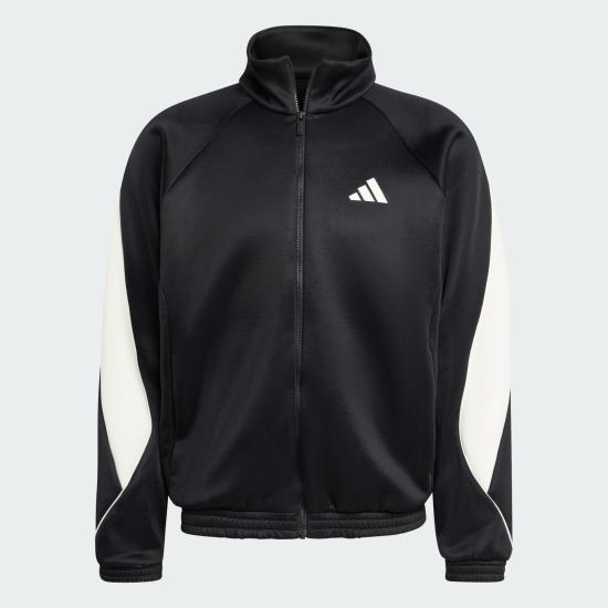 Adidas Men's Track Jacket JN1821 Black Off White DOM