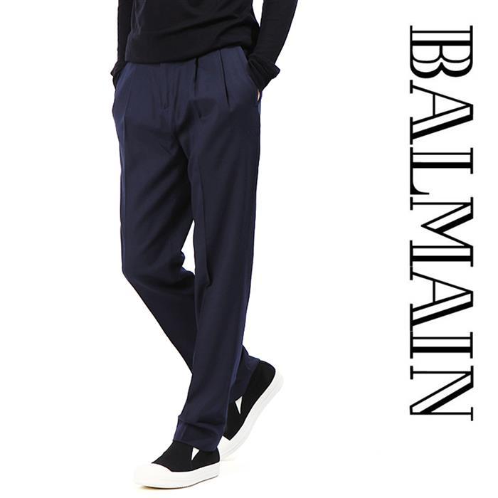 Balmain Pleated Classic Trousers for Men W5HT541D172 159