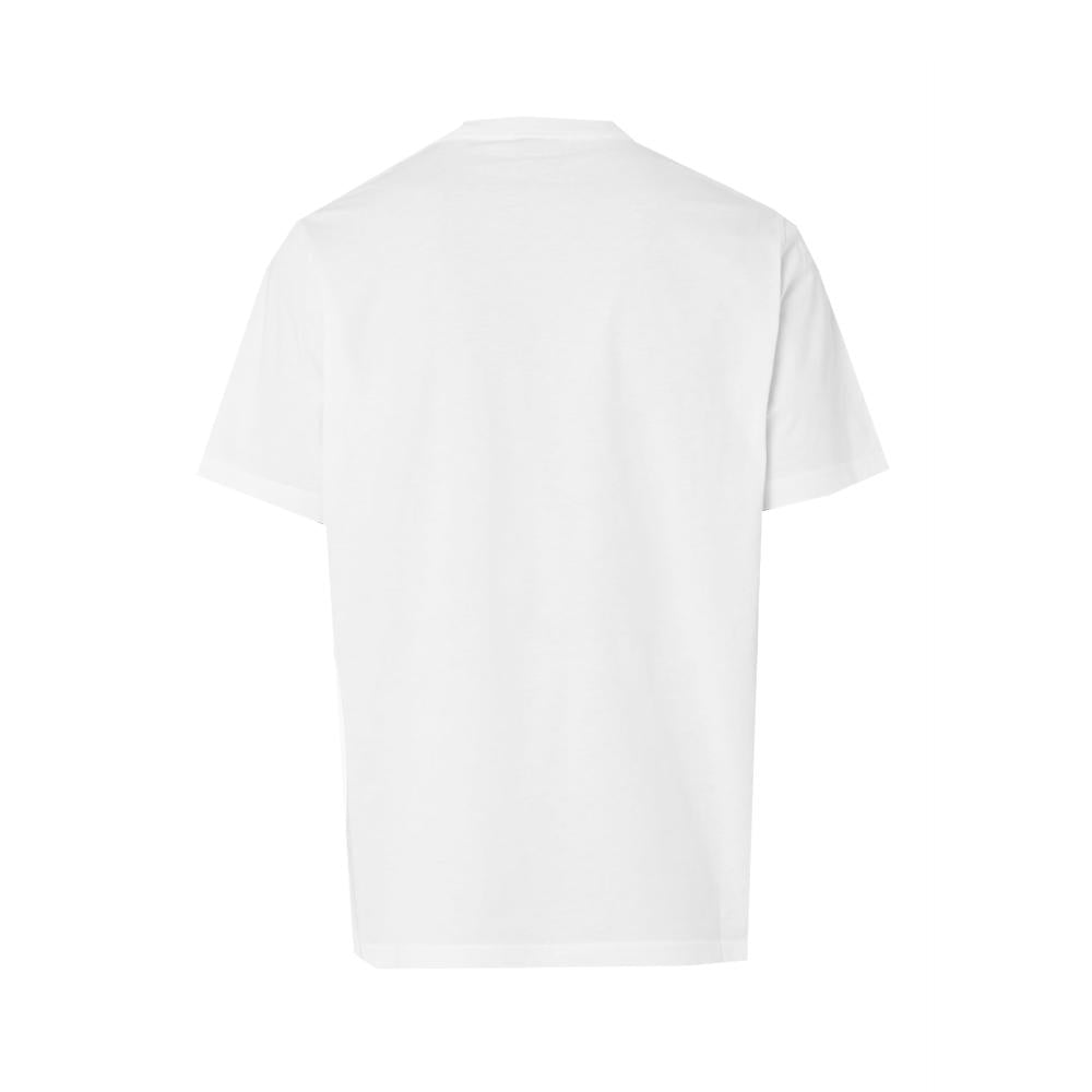 Paul Smith Broken Board Graphic T-Shirt Men’s White Cotton M2R 011R KP3822 01