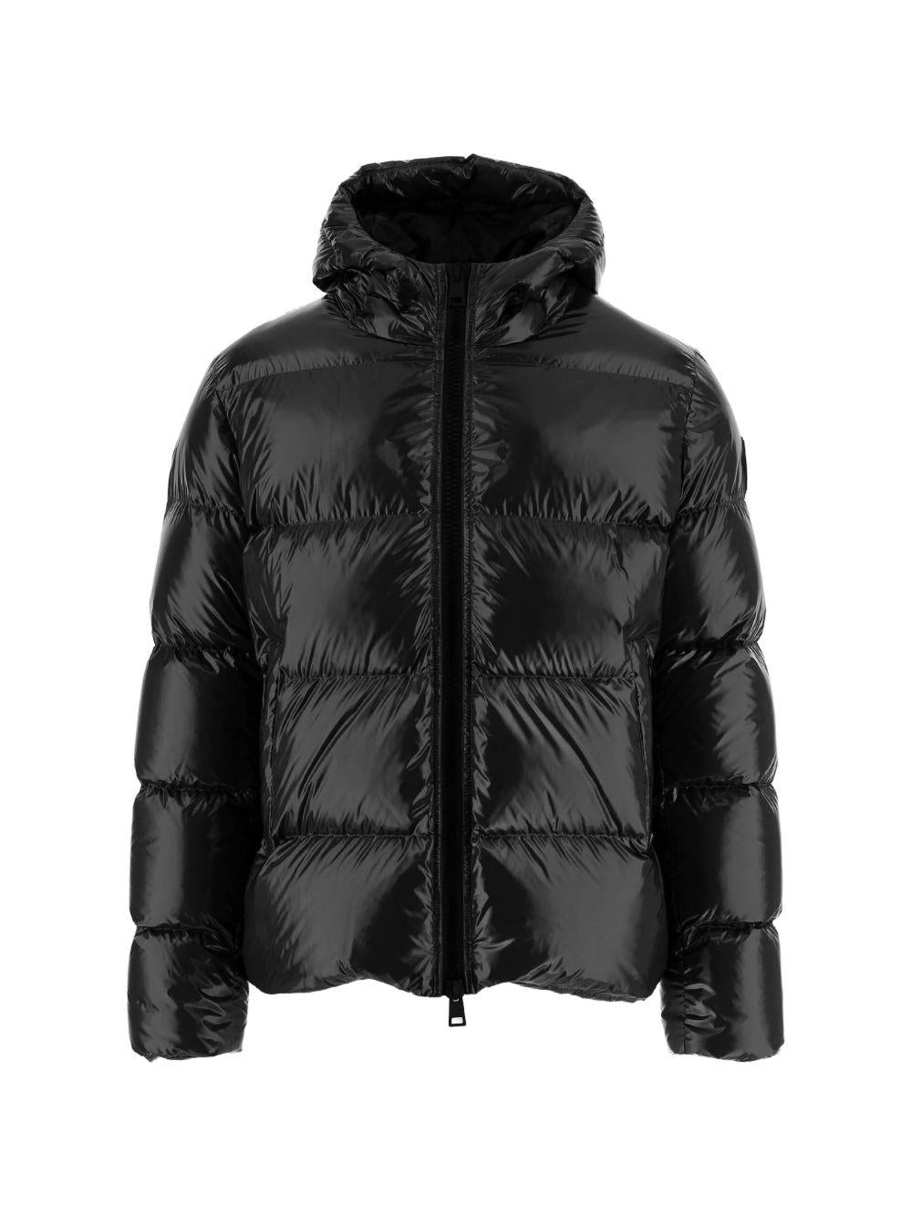 Herno Black Down Puffer Jacket for Men