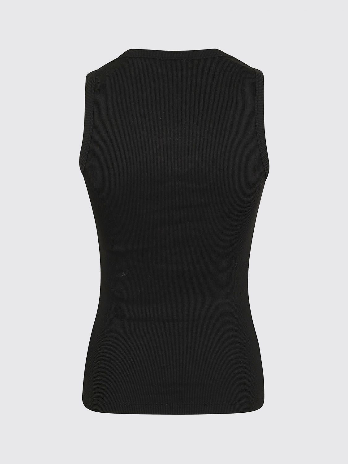 BURBERRY Beige Cotton Tank Top Sleeveless Shirt