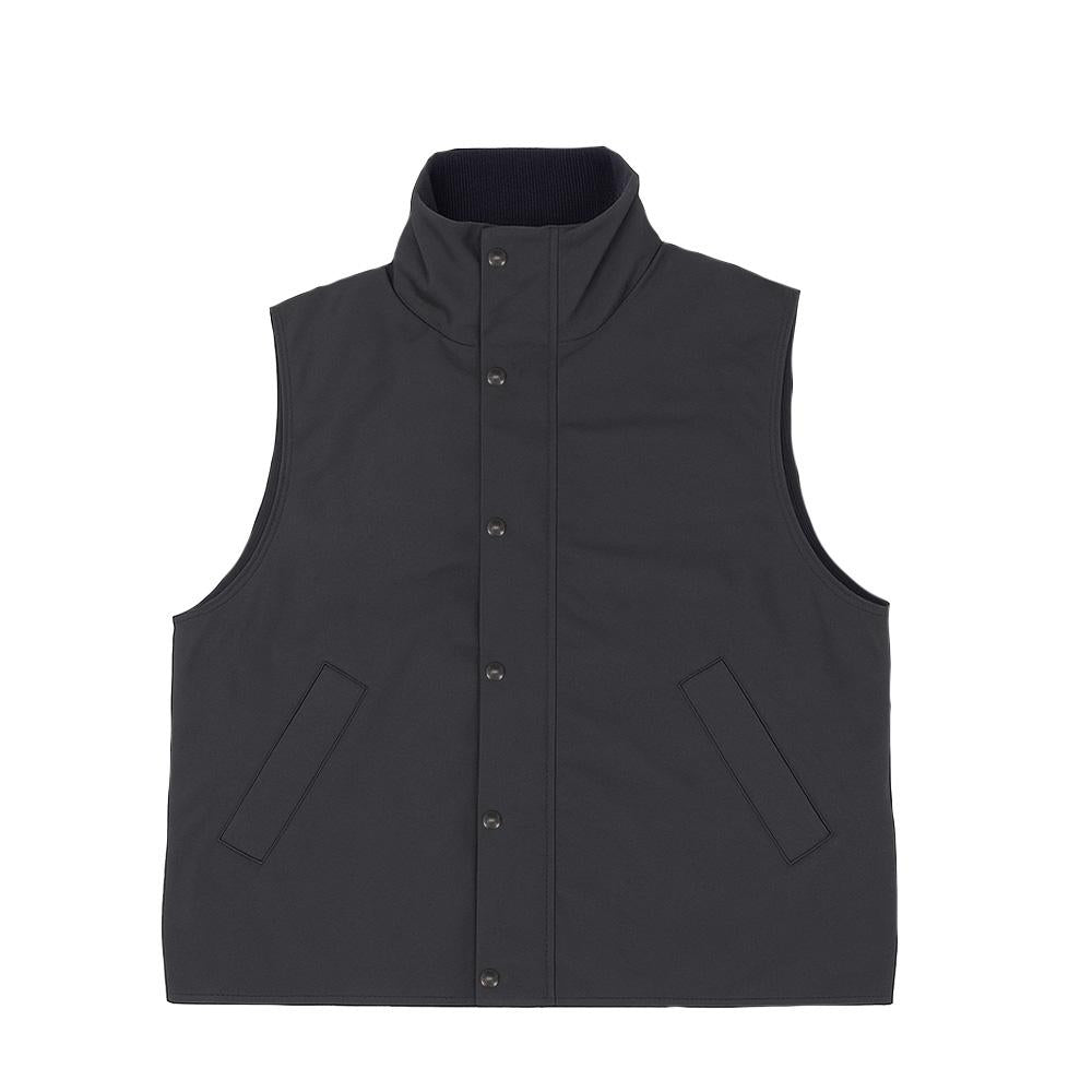 nanamica 2L Pertex Oversized Knit Vest for Men S25FN073E K