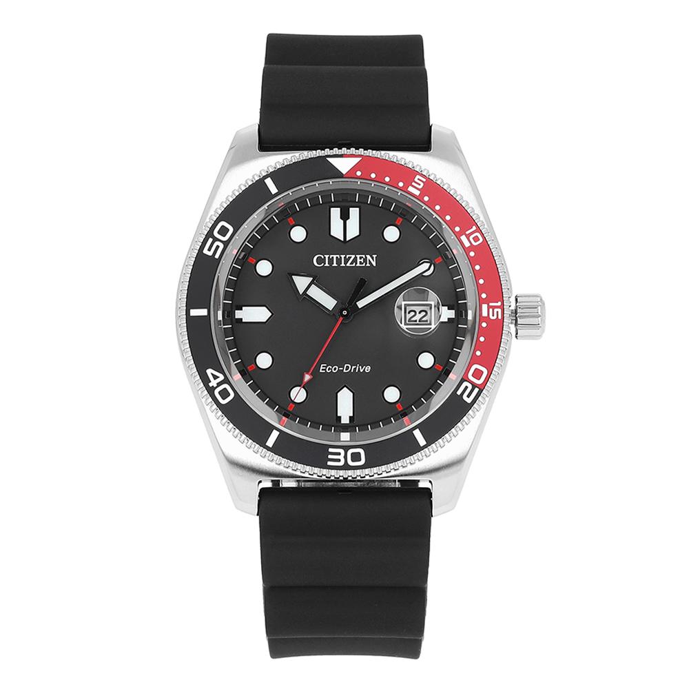 CITIZEN Black Sport Urethane Band Men's Watch AW1769 10E