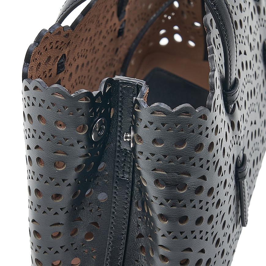 ALAIA Women’s Wave Tote Bag AA1S06726C0A44 999