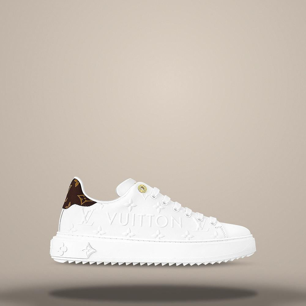 Louis Vuitton Time Out White Men's Low-Top Sneakers