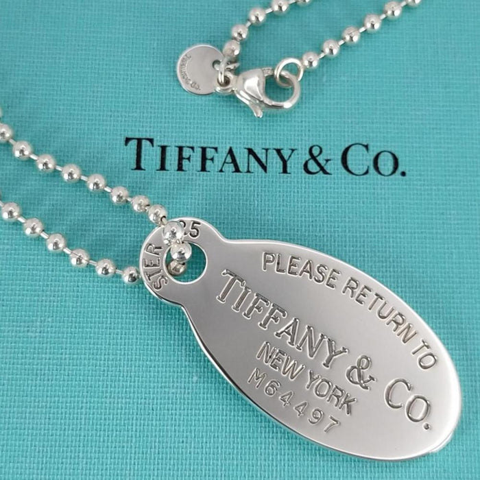 Tiffany & Co 925 Return to Tiffany Long Necklace