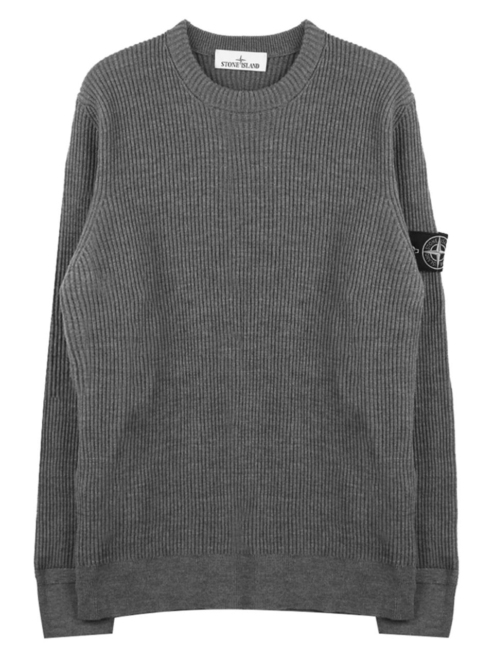 STONE ISLAND Full Zip RWS Wool Knit Sweatshirt K2S155100053 S00C2 V0M67