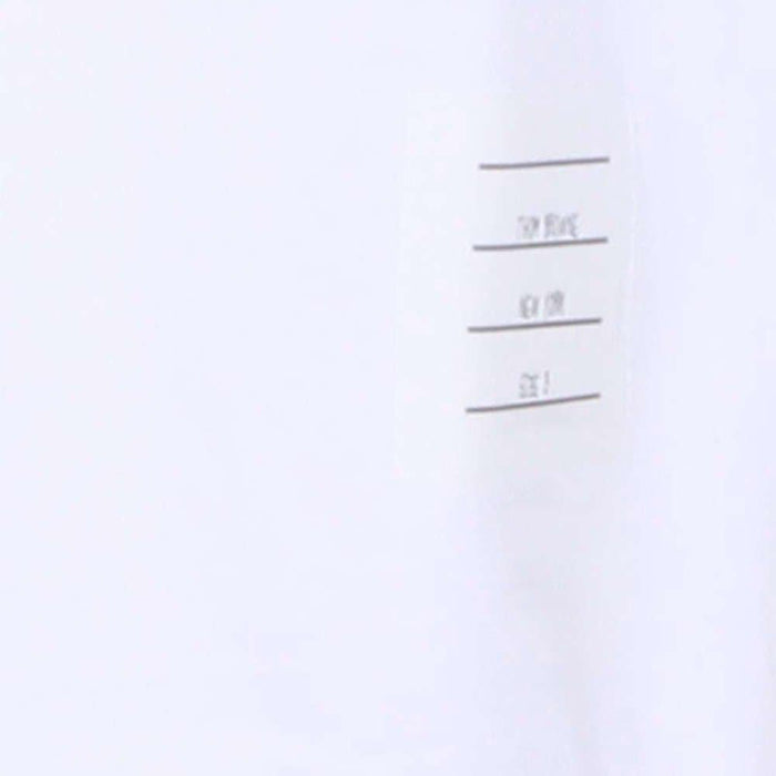 THOM BROWNE Diagonal Logo White Short-Sleeve T-Shirt Unisex