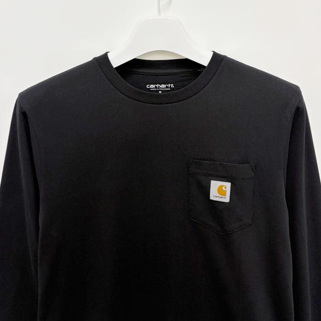 CARHARTT WIP Logo Patch Pocket Long Sleeve T-Shirt Unisex I030437 89XX