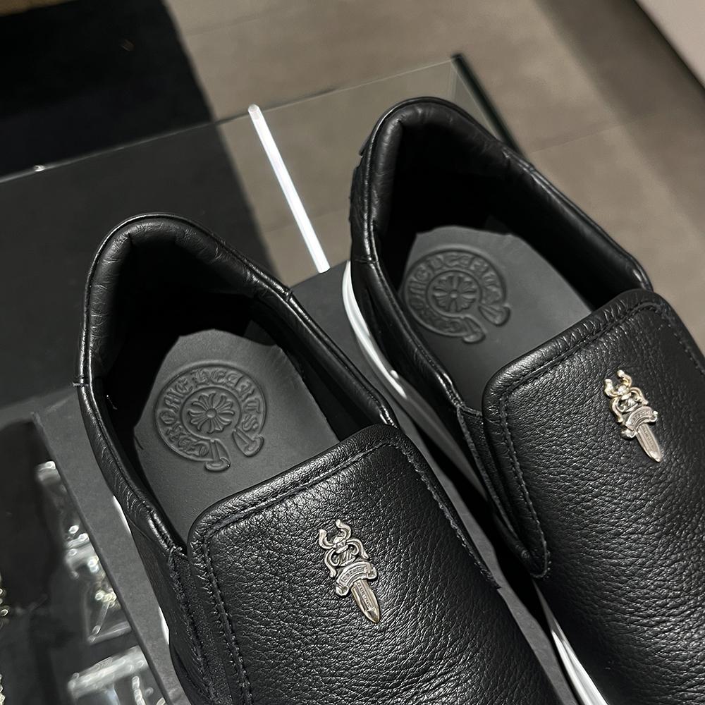 Chrome Hearts Black Dagger Slip-On Sneakers Men’s