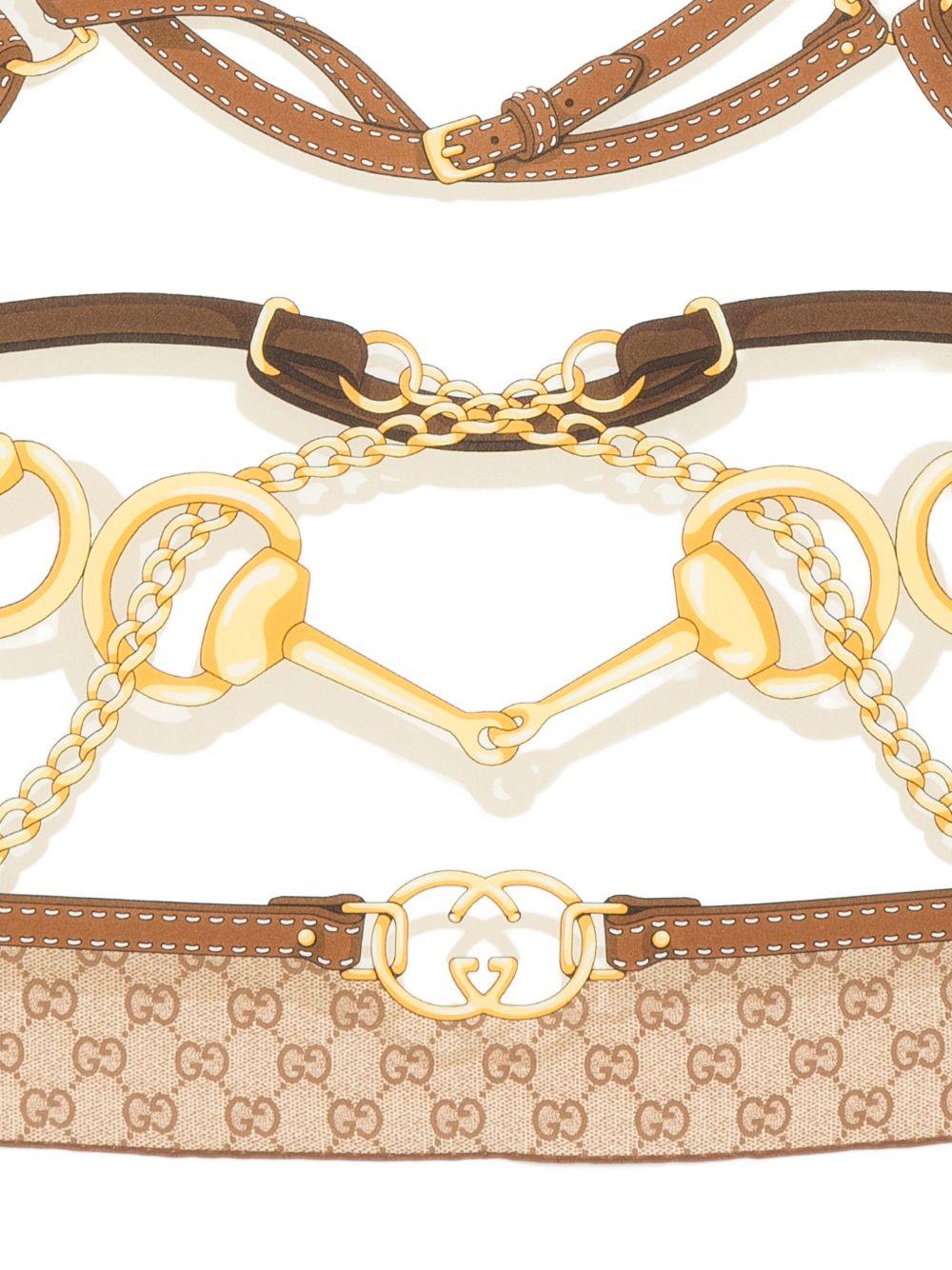 GUCCI Black Leather Belt