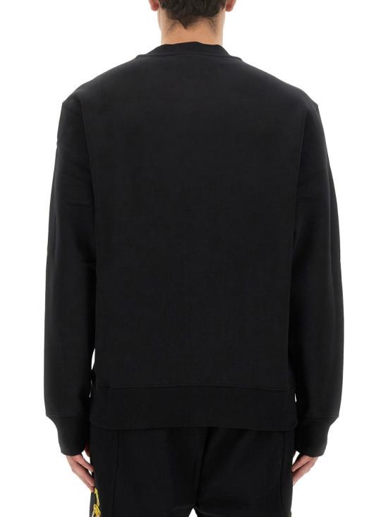 Versace Long Sleeve Sweatshirt for Men 75GAIE01CF02E899 BLACK DOM