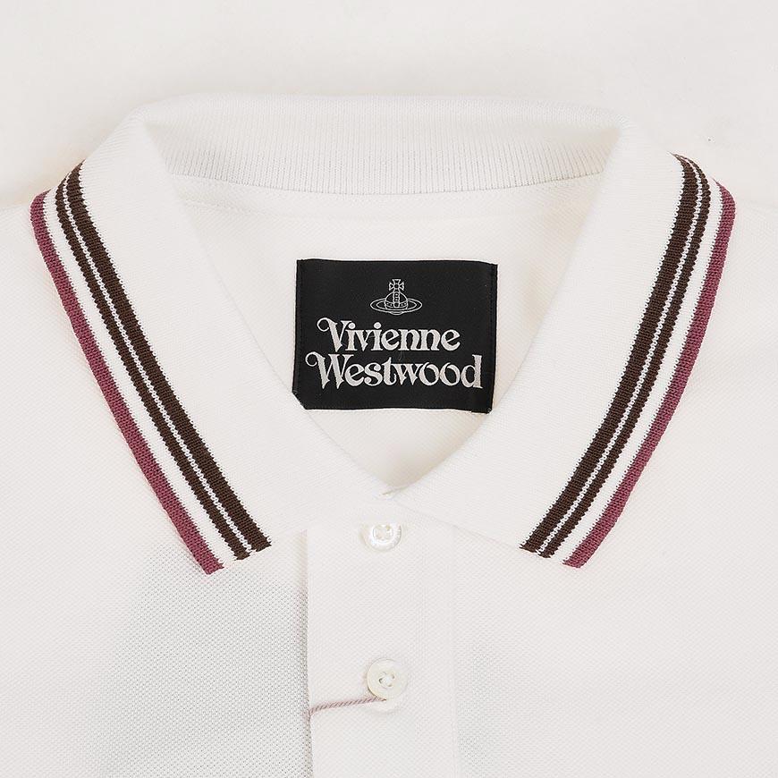 Vivienne Westwood Women’s Mini Classic Polo T-Shirt White Cotton