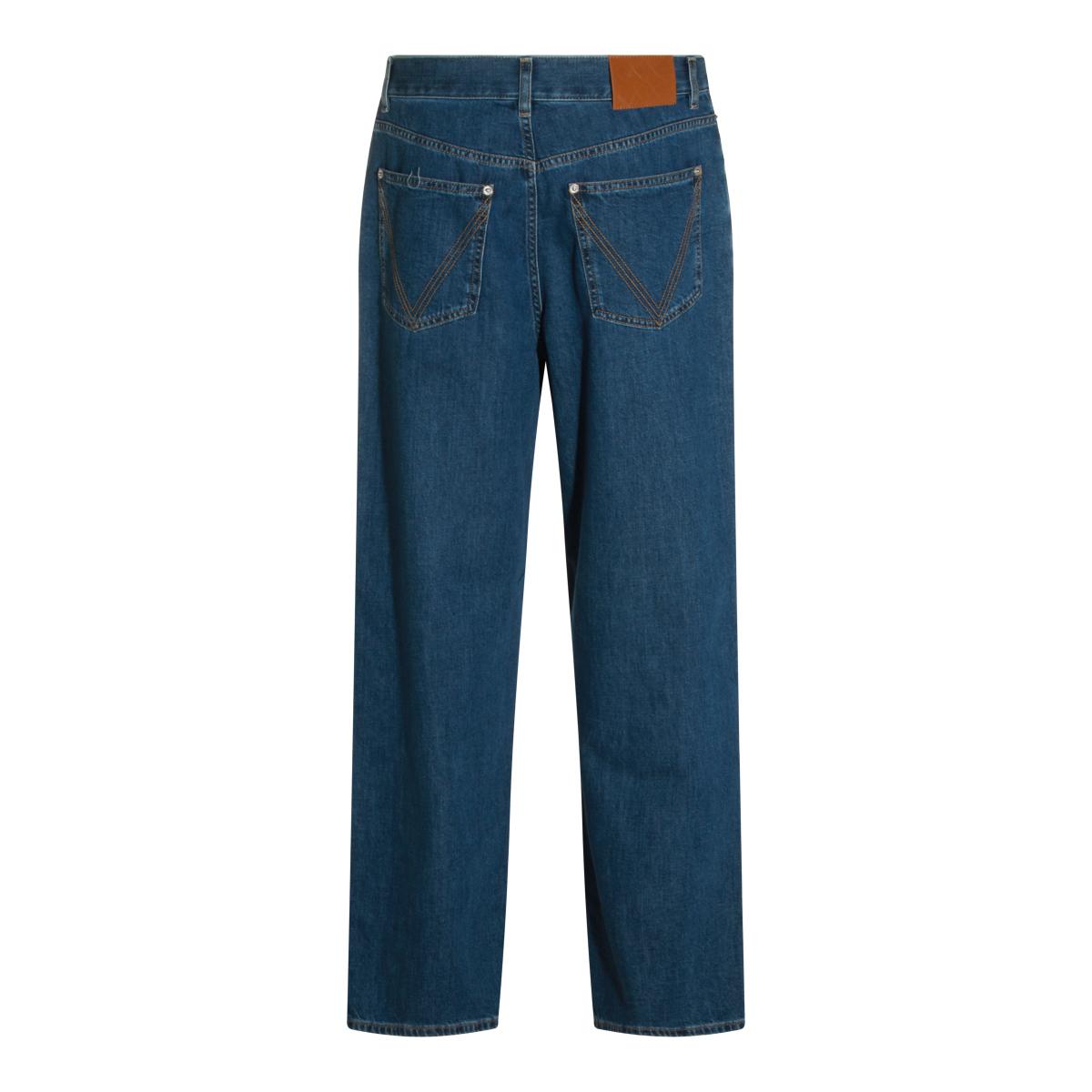 Bottega Veneta Blue Denim Jeans Men’s Pants