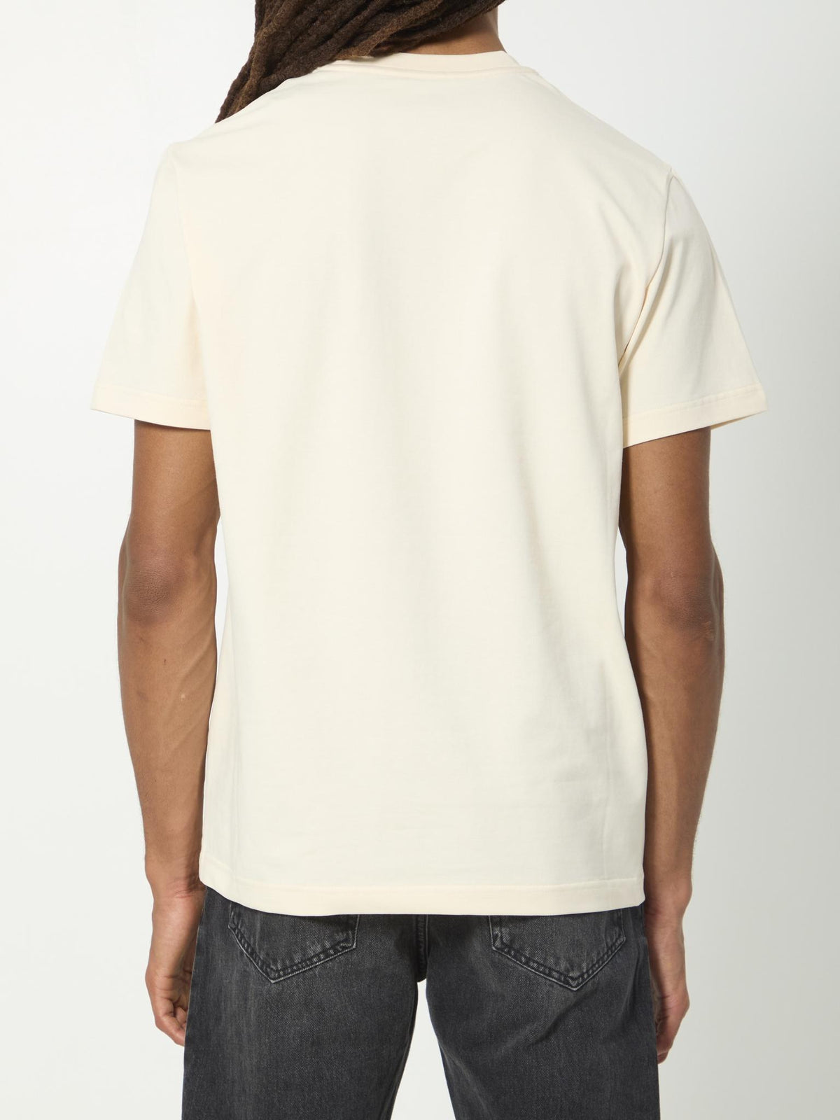 Moncler Short Sleeve Cotton T-Shirt White Men’s
