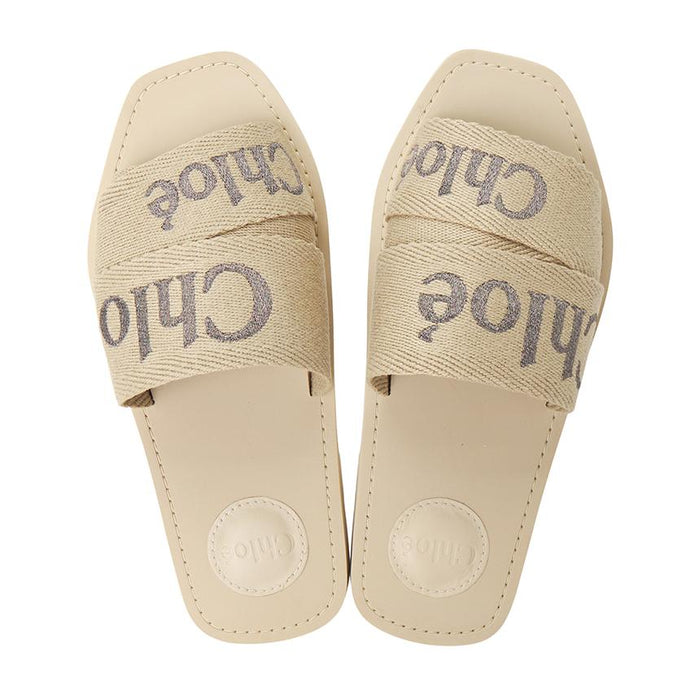 Chloe Woody Slide Sandals CHC25S188QT 2YC