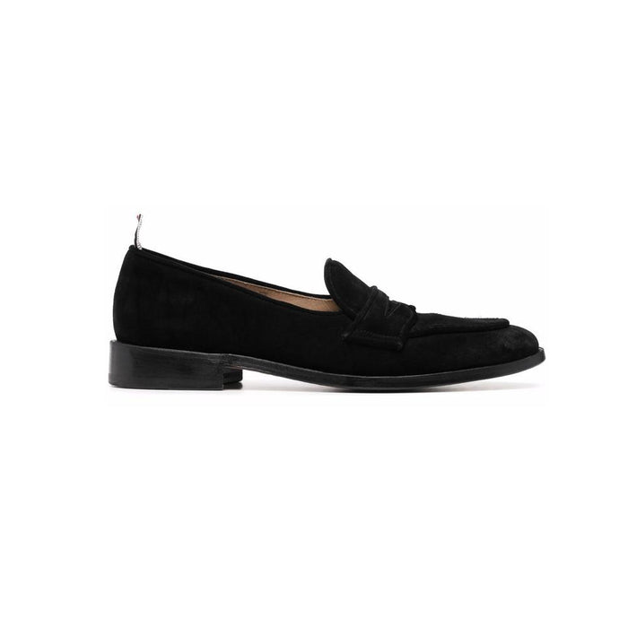 THOM BROWNE Varsity Penny Suede Loafers MFL087A 03050 001