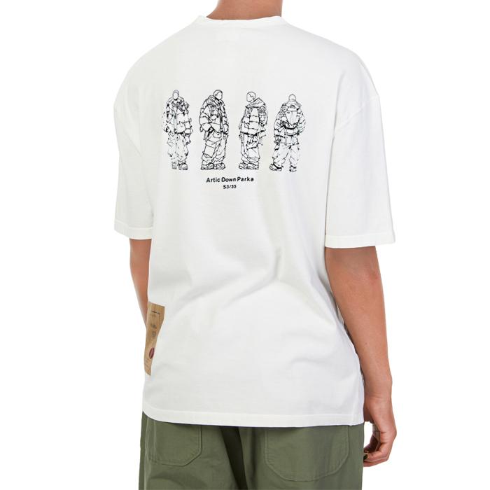 Ten C Short Sleeve Cotton Crewneck T-Shirt 22CTCUH02102 A06338