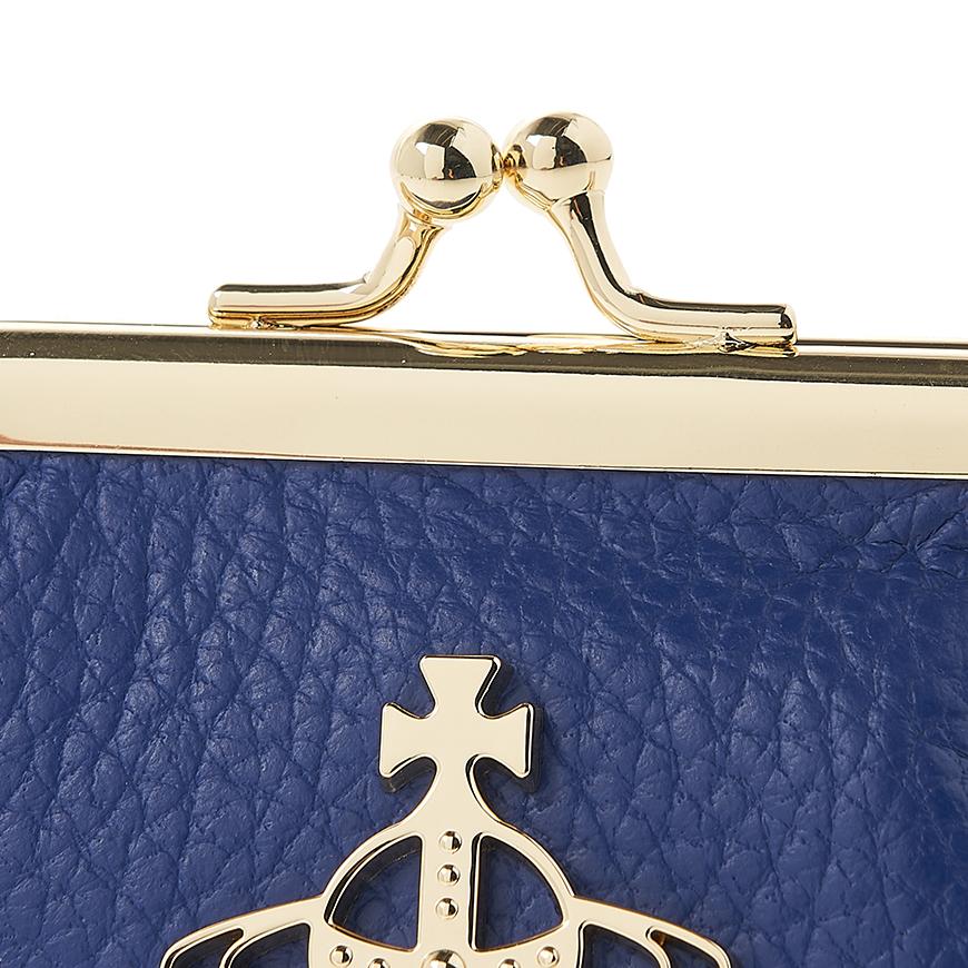 Vivienne Westwood Mini Frame Coin Purse Card Wallet Green Leather