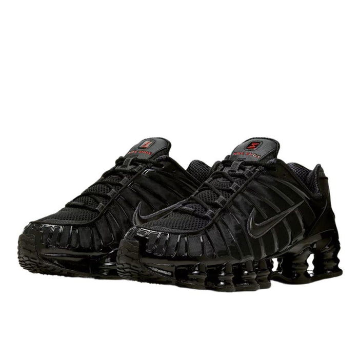 Nike Shox TL Black Metallic Hematite Low Top Sneakers
