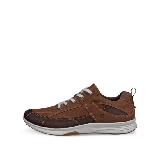 ecco Potting Soil Leather Sneakers Men’s 870114 61566