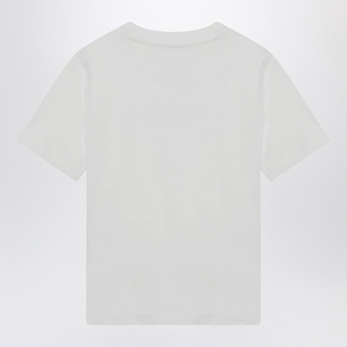BURBERRY Short Sleeve Logo T-Shirt Women’s Cotton White