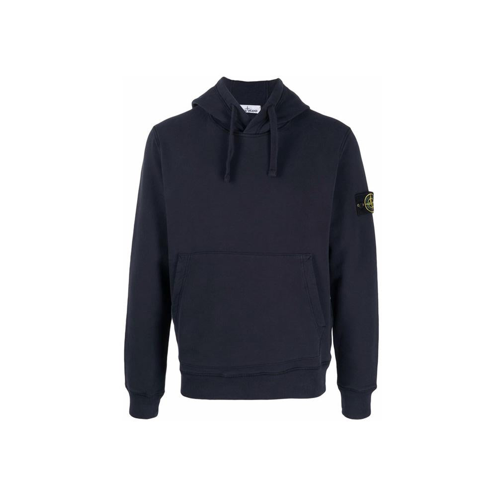 STONE ISLAND Fleece Hoodie with Logo Patch 751564120 V0020