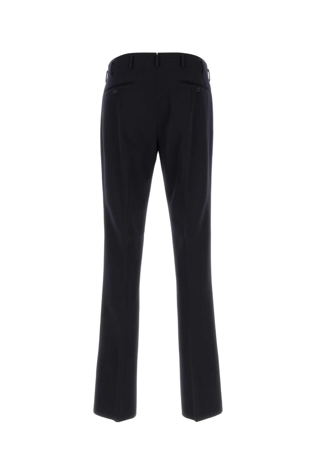 PRADA Black Wool Dress Suit Pants