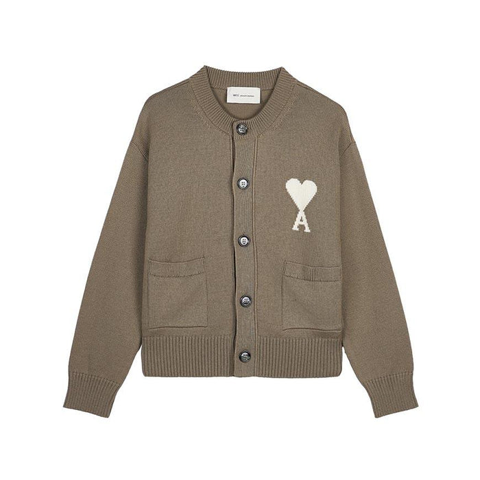 AMI Unisex De Coeur Cardigan Knit A117