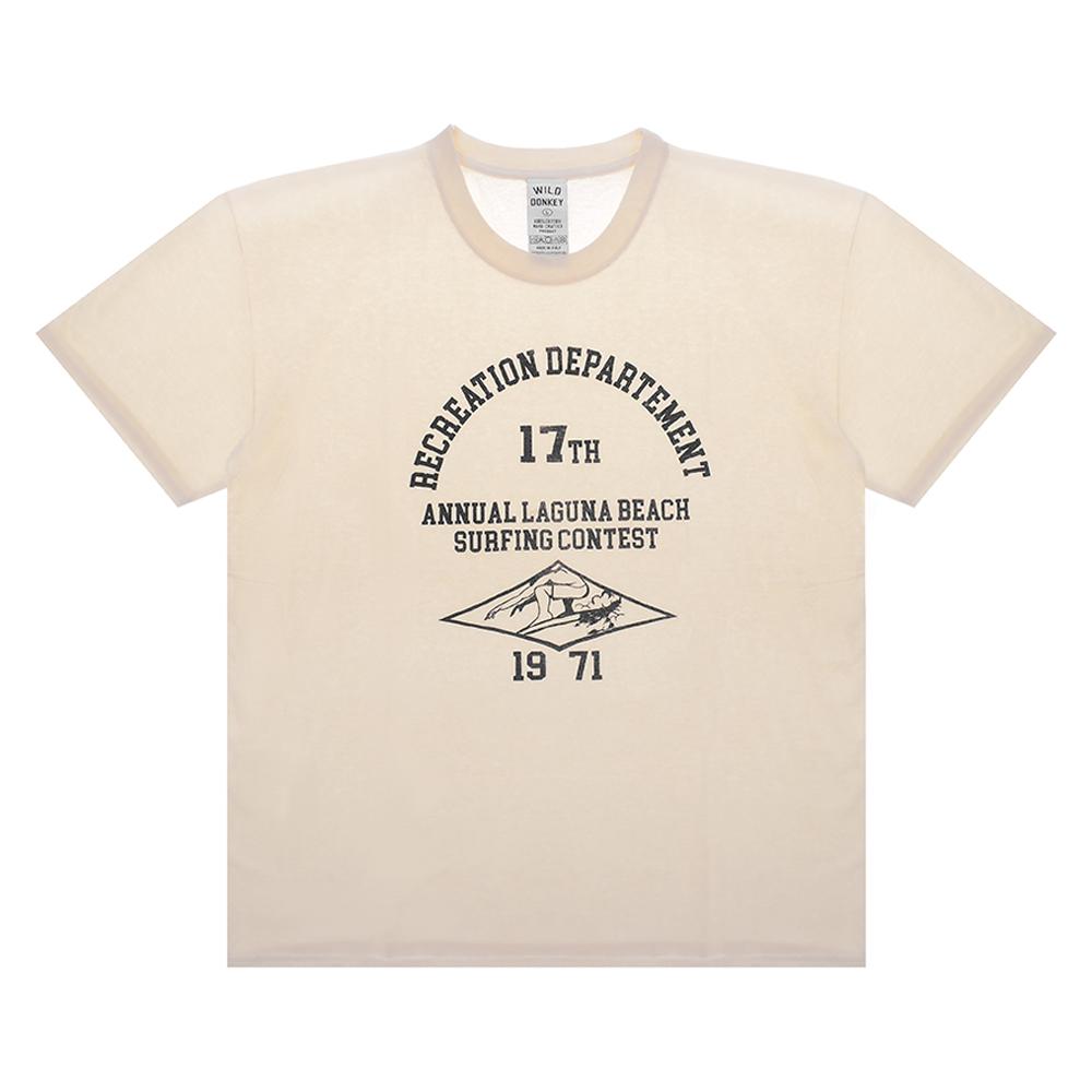 Wild Donkey Tea Dyed Unisex Short Sleeve T-Shirt