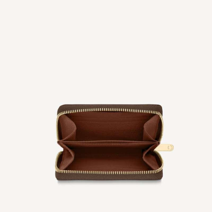 Louis Vuitton Monogram Zippy Coin Purse Card Holder Wallet