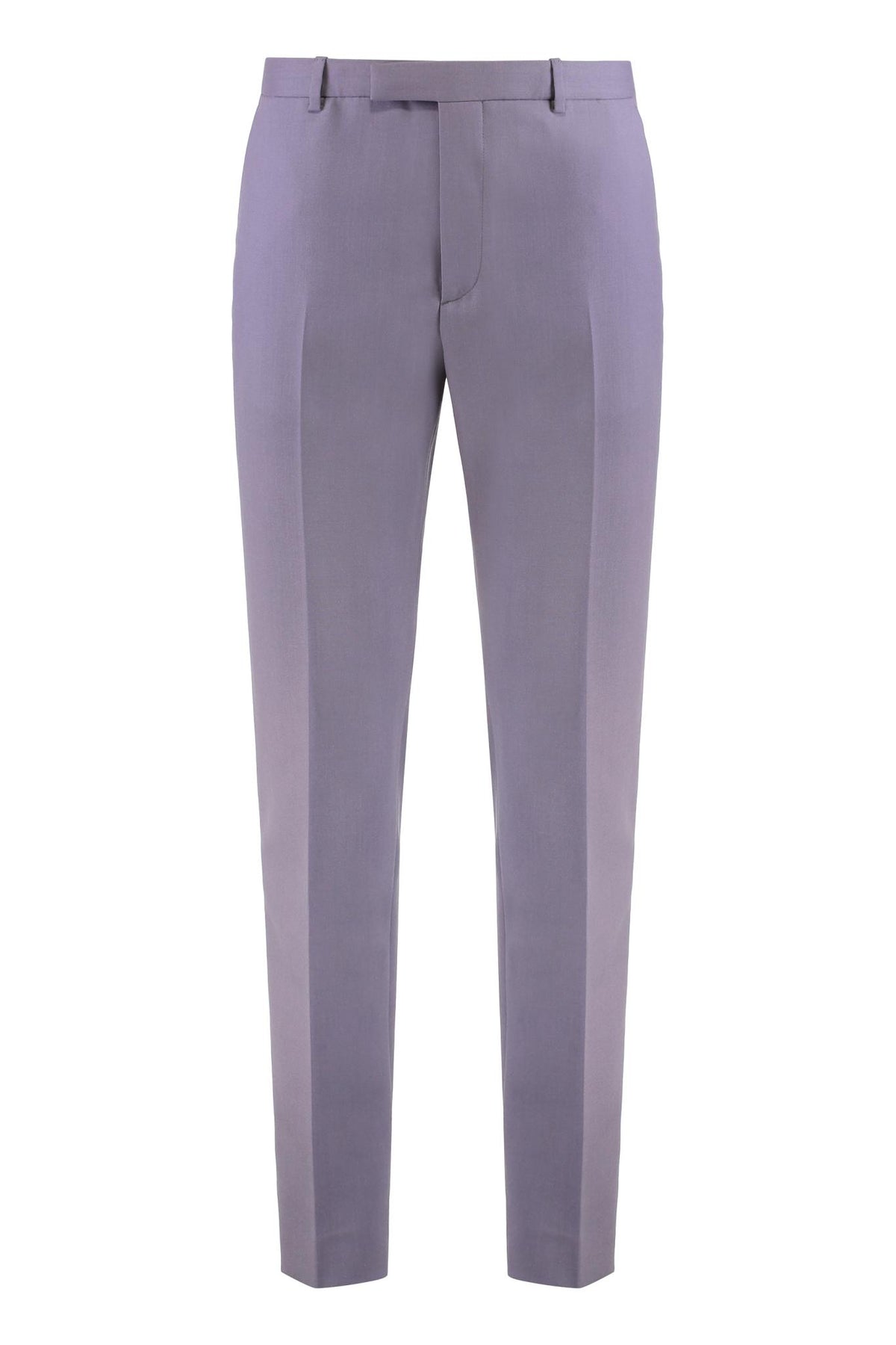 GUCCI Wool Trousers Men’s Suit Pants Navy