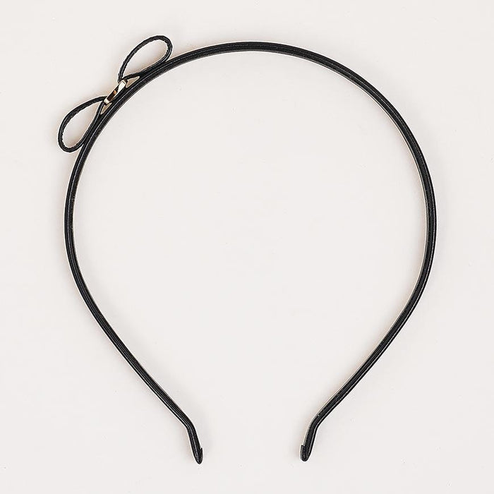 Ferragamo Mini Bow Headband Black Women’s