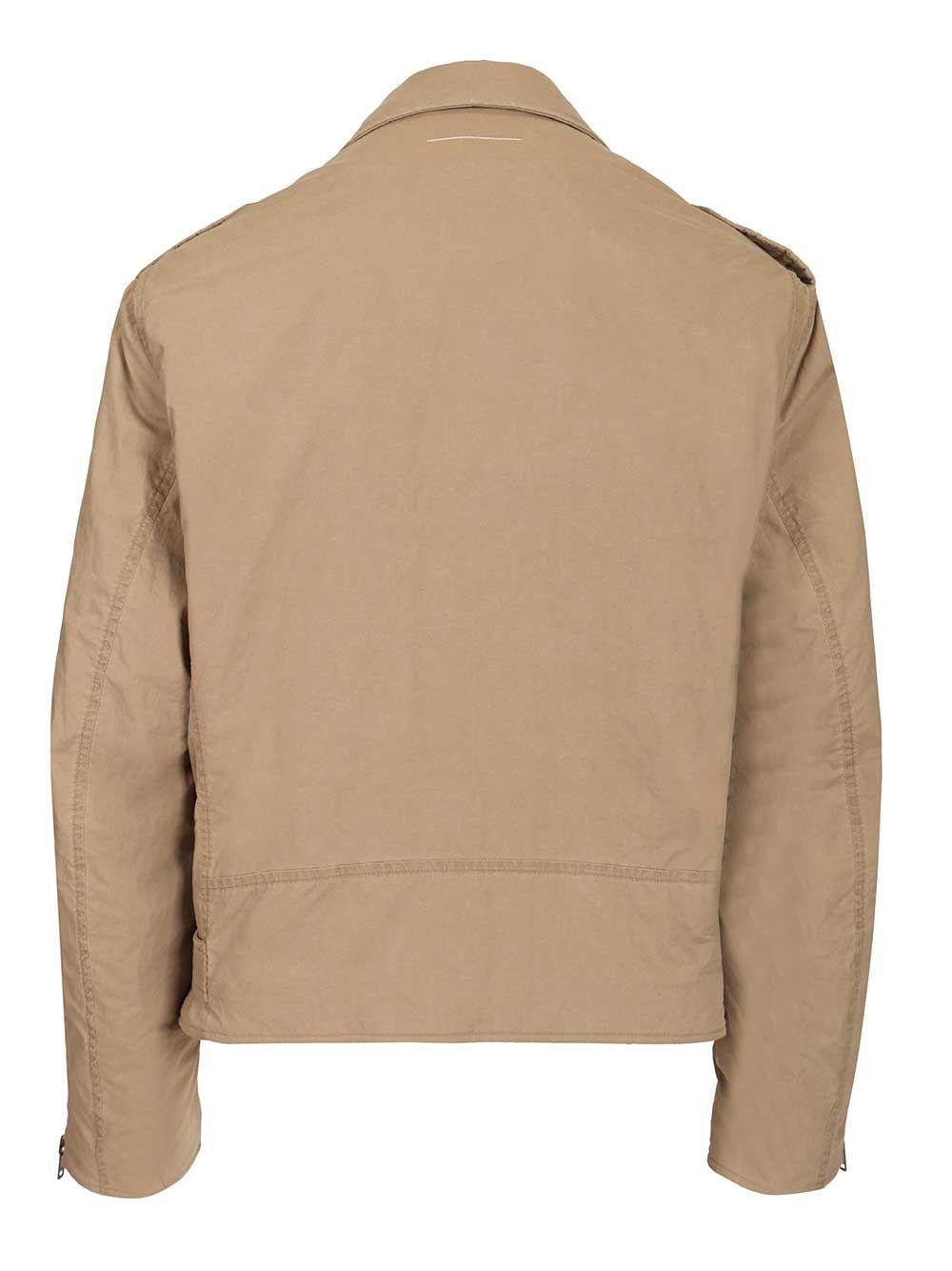 Maison Margiela Black Wool Blend Tailored Jacket for Men