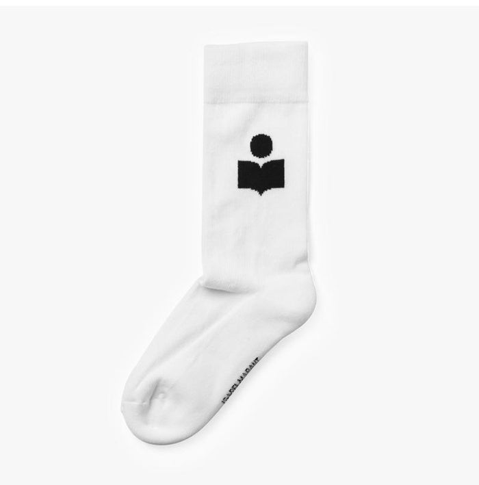 Isabel Marant SILOKI Unisex Golf Socks White