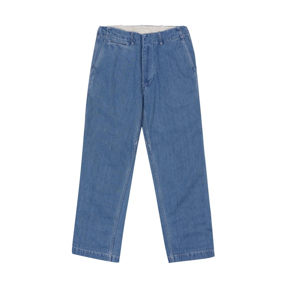 nanamica Unisex Wide Leg Denim Jeans S25SC086E LI
