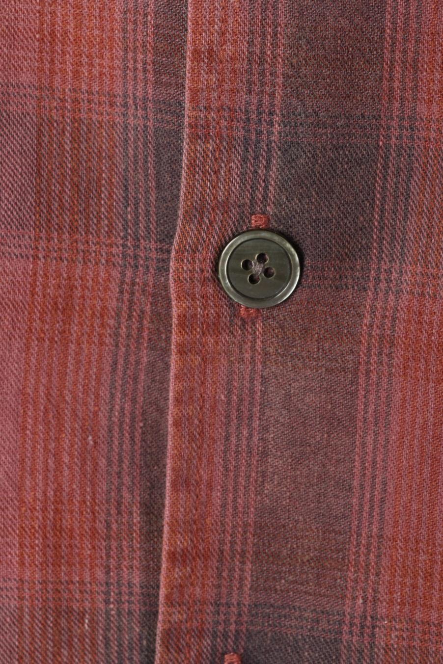 OUR LEGACY Idaho Flannel Check BORROWED Long Sleeve Shirt