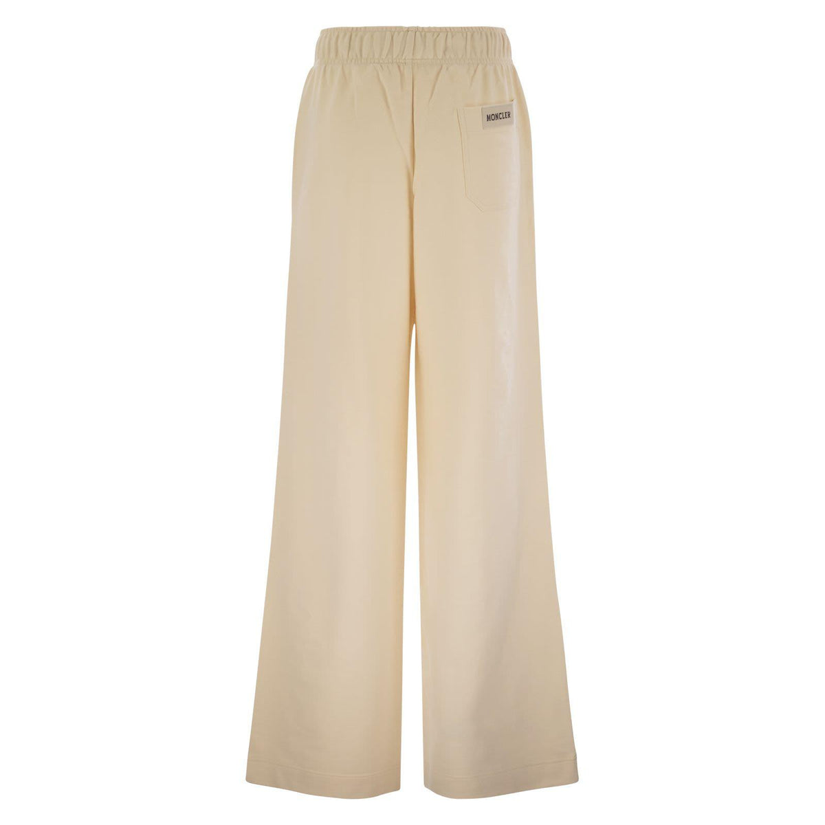 Moncler Black Cropped Trousers Women’s Pants