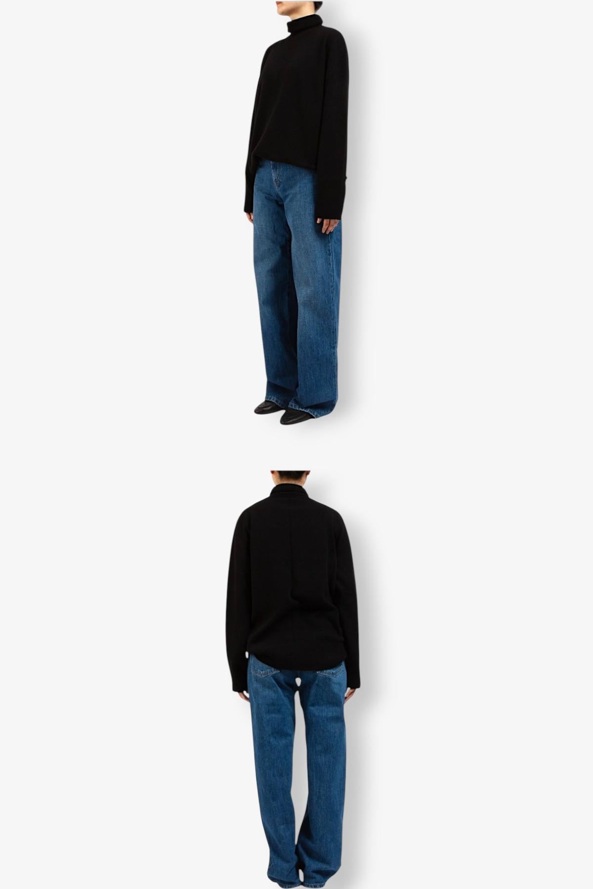 The Row Eglita Cotton Denim Pants EGLITTA 6525W3809 WASHED BLUE