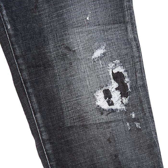 Dsquared2 Women’s Jennifer Black Wash Cropped Denim Jeans