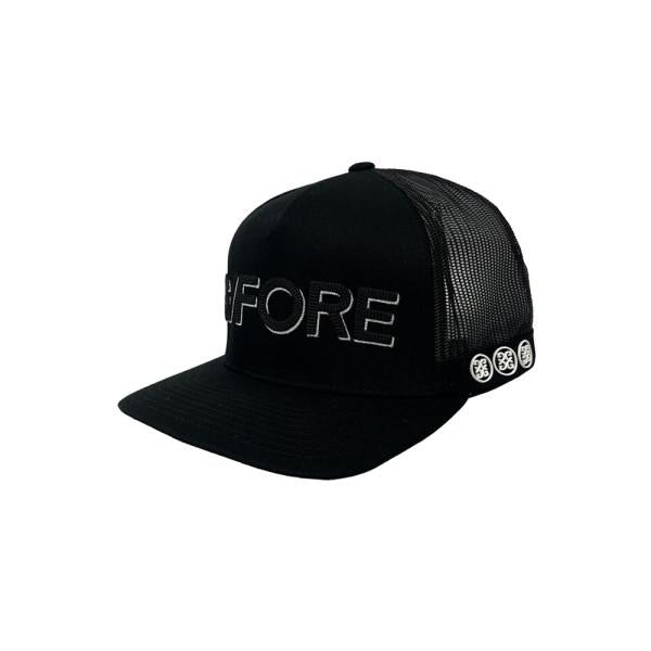 G/FORE Onyx Logo Shadow Trucker Cap GMH000146 ONYX