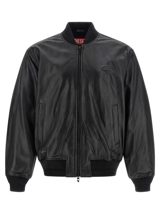 DIESEL Men's Outerwear Jacket Coat Black A204760PFAH9XX DOM