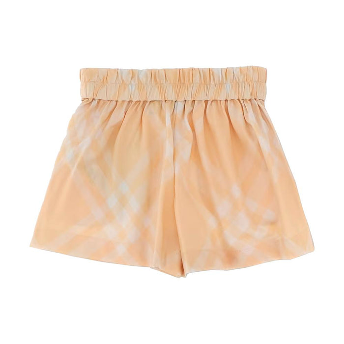 BURBERRY Women’s Check Print Bermuda Shorts