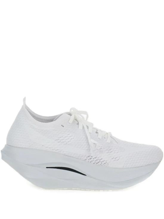 Comme des Garcons White Low-Top Sneakers