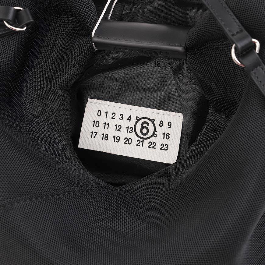 Maison Margiela mesh Japanese crossbody bag black women