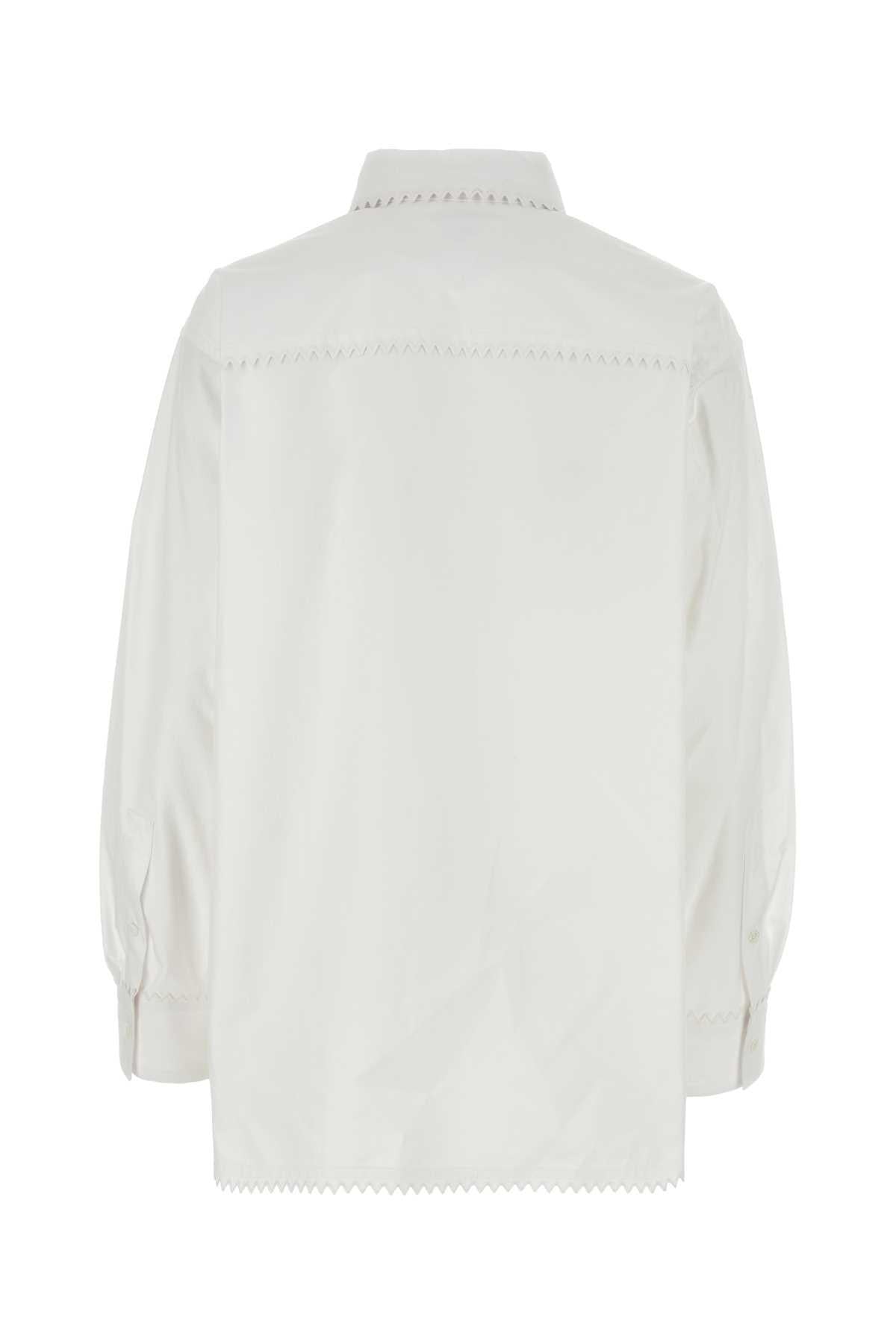 Bottega Veneta Long Sleeve Black Cotton Shirt