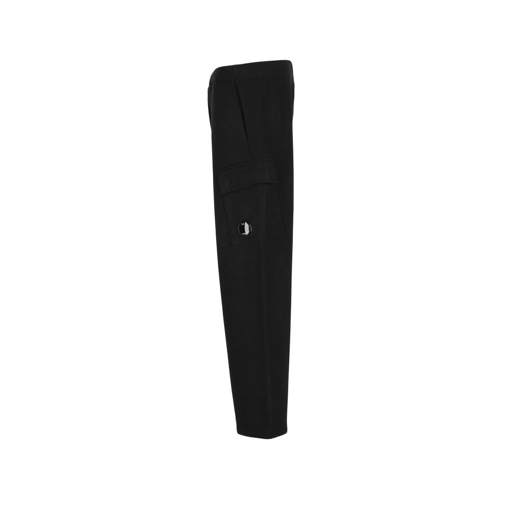 CP Company Diagonal Fleece Cargo Pants Black Men’s Classic Pa 19CMSP141 A005086W